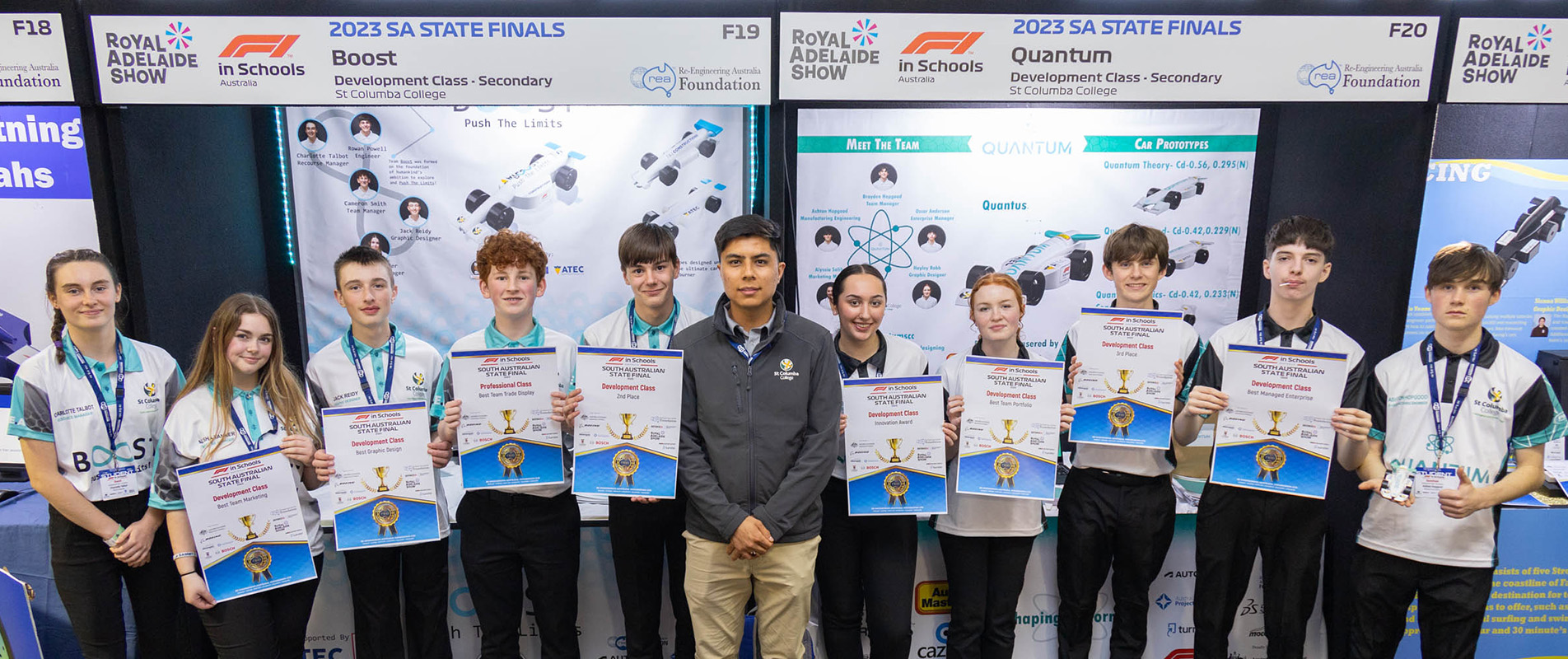 F1 in Schools Team ‘Boost’ their way to National Finals