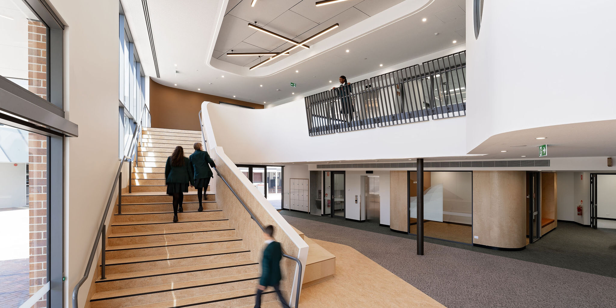 Middle School Building Main Staircase-21