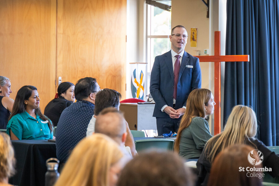 New Principal, Mr Darren Pitt